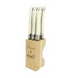 Block de Cuchillos Carne Laguiole Verdier